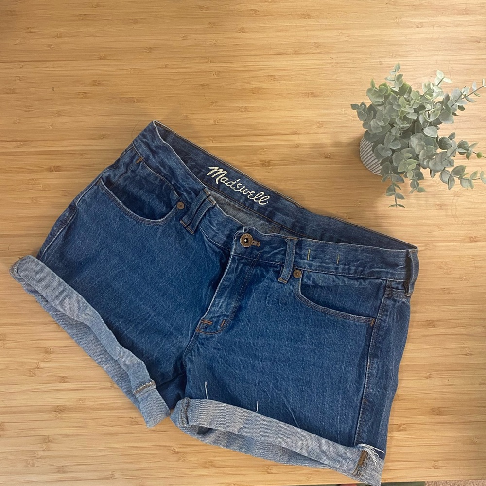 Mid-Rise Madewell Jean Shorts